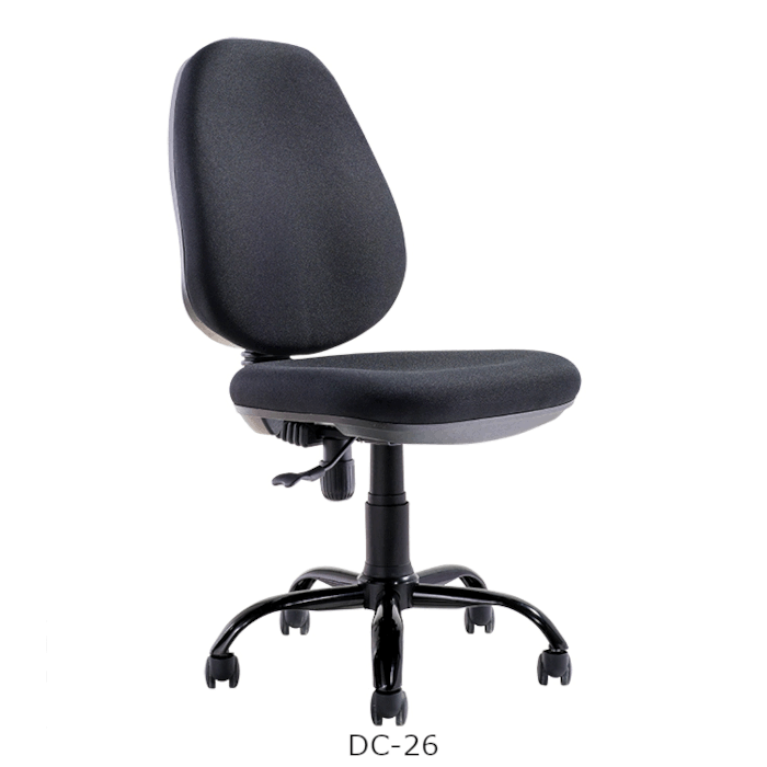 DC-26N Armless Secretarial Chair DC-26 - Image 2