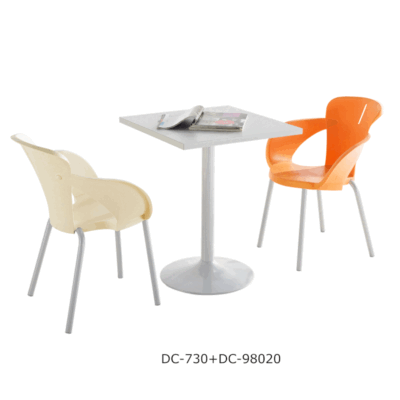 60*60 cm Square Food Court Table DC-730(POR PEDIDO)