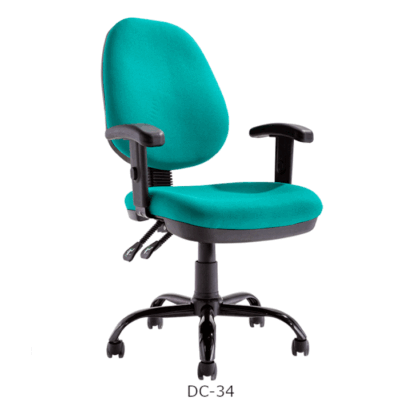 Adjustable Backrest Office Chair with Armrests DC-34