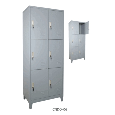Cold-Rolled Steel Locker with 6 Doors CNDO-06