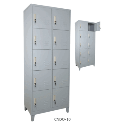 Cold-Rolled Steel Locker with 10 Doors CNDO-10