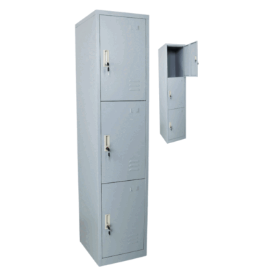 Cold-Rolled Steel Locker with 3 Doors CNSI-03