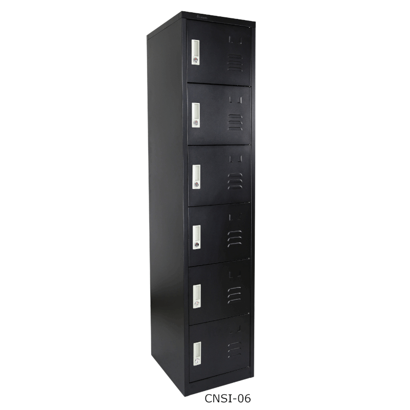 CNSI-06 Cold-Rolled Steel Locker with 6 Doors CNSI-06