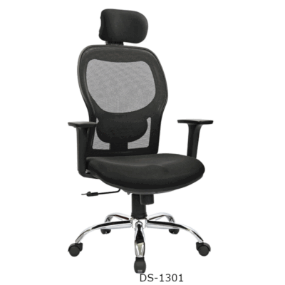Mesh Executive Chair with Adjustable Armrests DS-1301N
